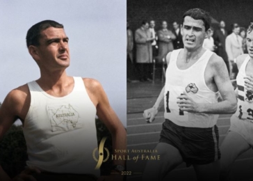 Ron Clarke AO MBE has been elevated to Legend status in the Sport Australia Hall of Fame