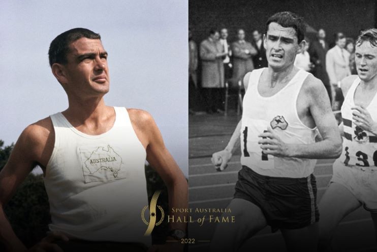 Ron Clarke AO MBE has been elevated to Legend status in the Sport Australia Hall of Fame