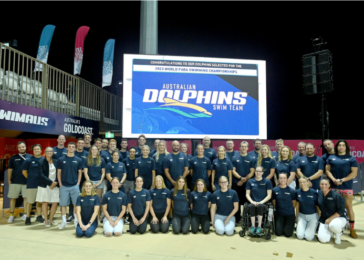 The 2023 Australian Para Swimming World Championships Team, following selection