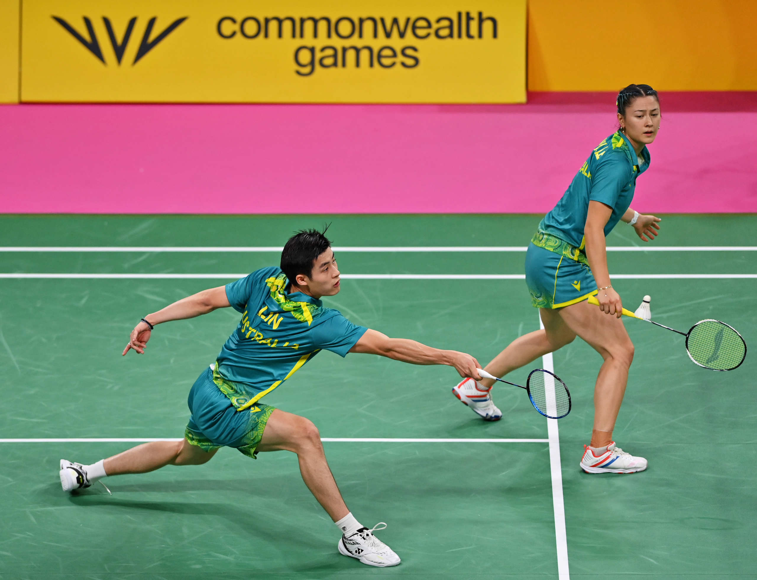 Aussies advance in Games badminton Commonwealth Games Australia