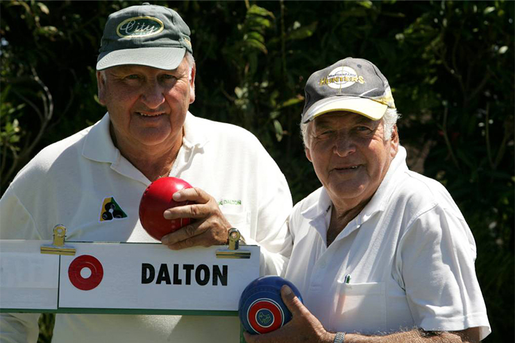 Dennis Dalton lawn Bowls hall of fame inductee