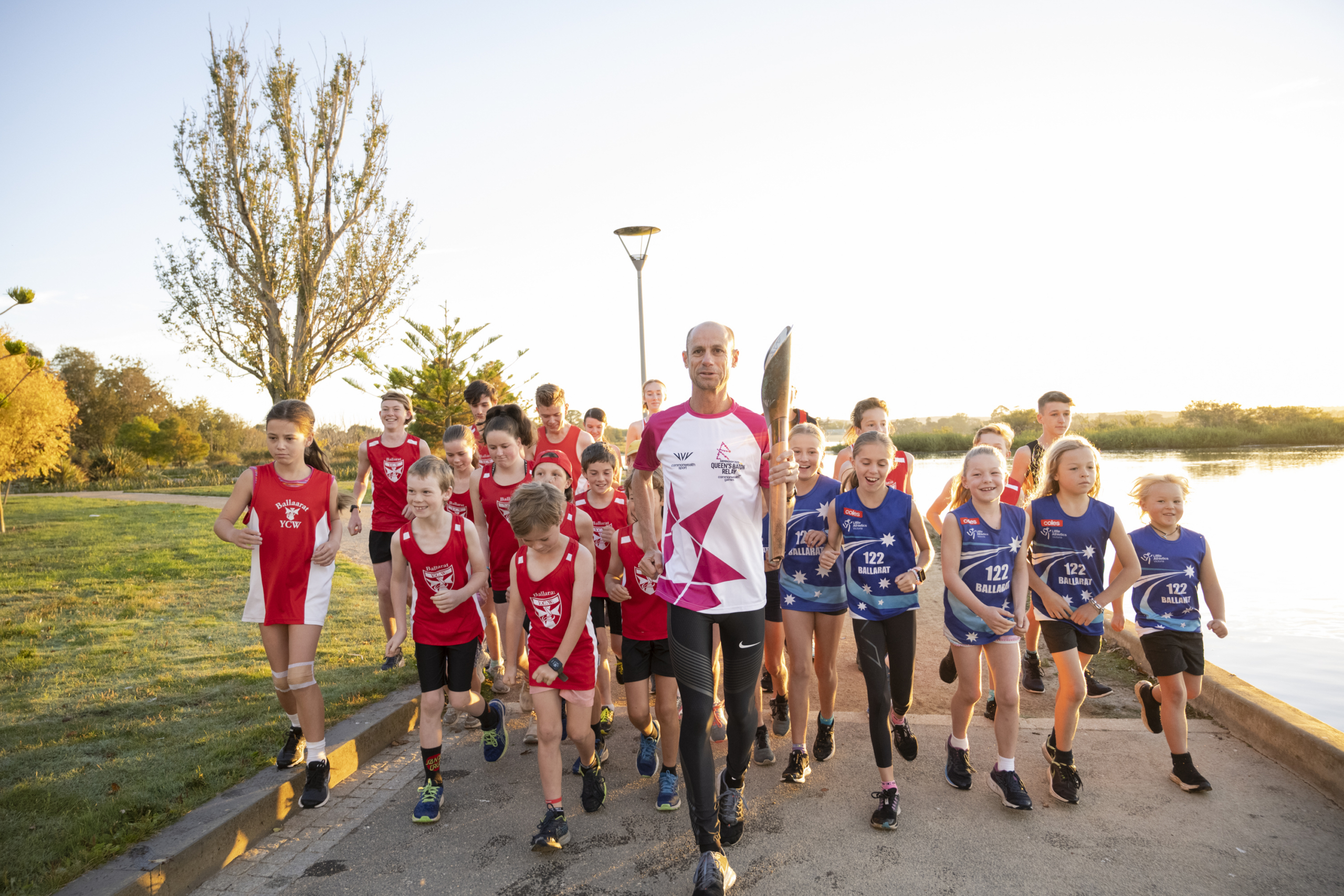 The King’s Baton Relay arrives in Australia, igniting excitement for Glasgow 2026!