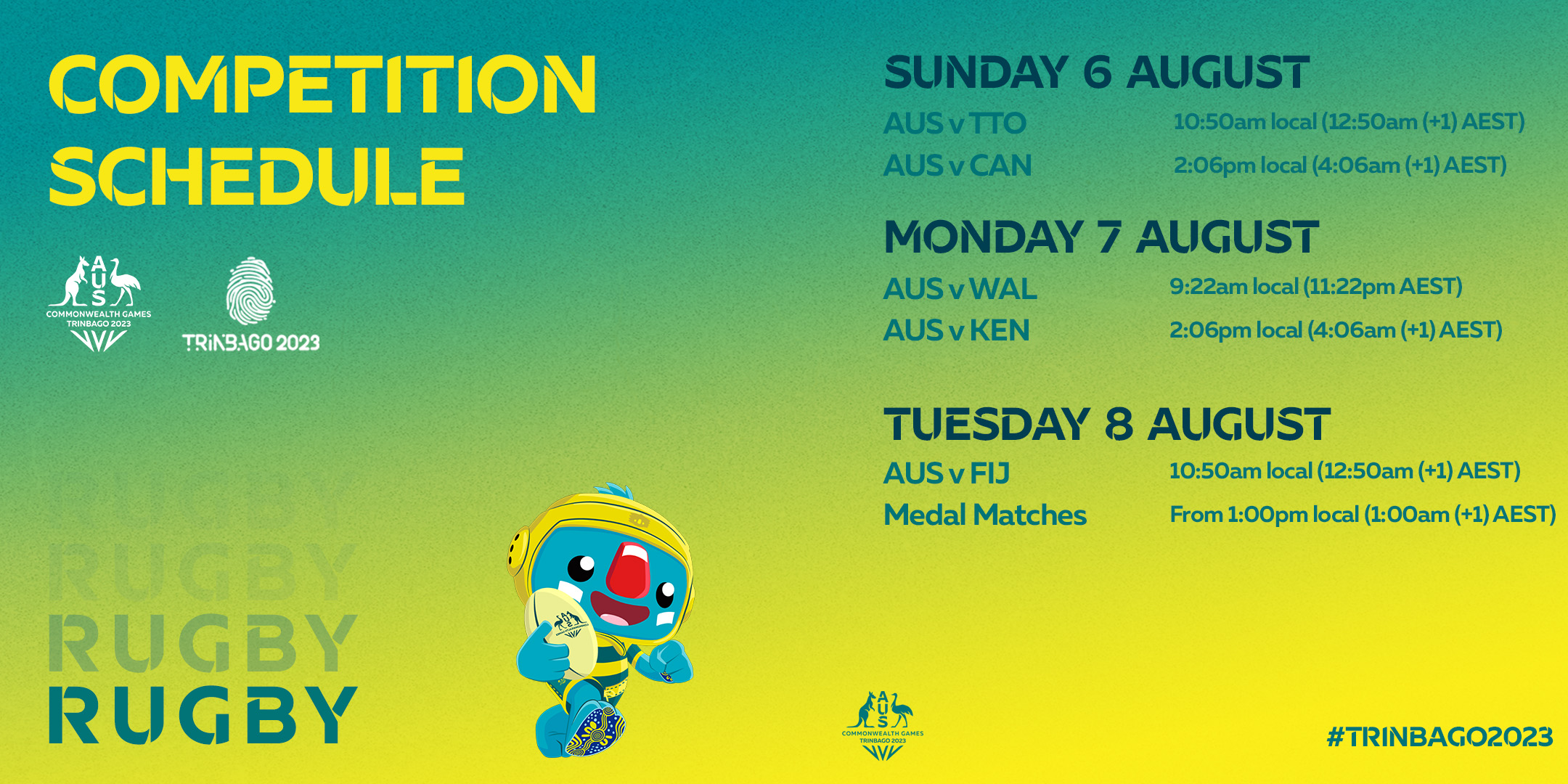 Livestream the Commonwealth Youth Games and follow the Australian Team! Commonwealth Games Australia