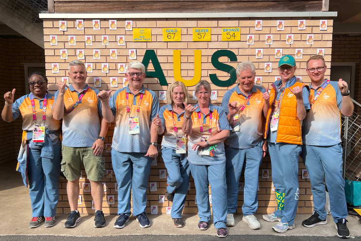 Team Australia volunteers at the Birmingham 2022 Commonwealth Games